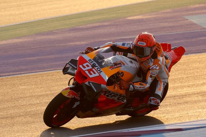 Jorge Martin beberkan pandangannya soal gaya pembalap MotoGP, Marc Marquez tunggangi sepeda motornya.