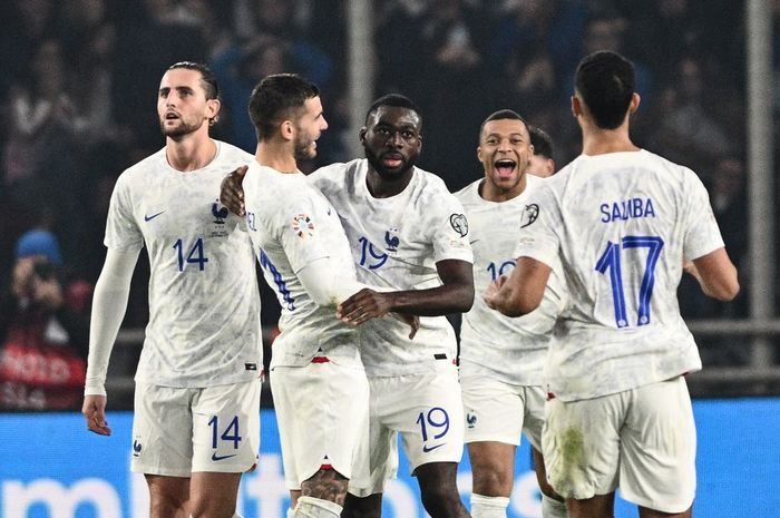 Timnas Prancis bermain seri 2-2 melawan timnas Yunani dalam laga pamungkas Grup B Kualifikasi Euro 2024, Selasa (21/11/2023) atau Rabu dini hari WIB.