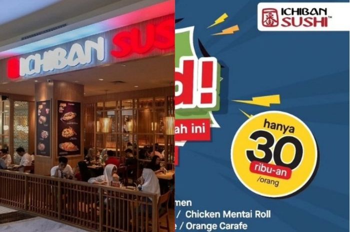 Besok Terakhir! Promo Ichiban Sushi Paket Mulai 70 Ribuan Sudah Dapat ...