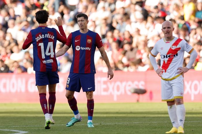 Barcelona terhindar dari kekalahan dalam laga kontra Rayo Vallecano pada pekan ke-14 Liga Spanyol 2023-2024 setelah bermain seri 1-1 berkat gol bunuh diri.