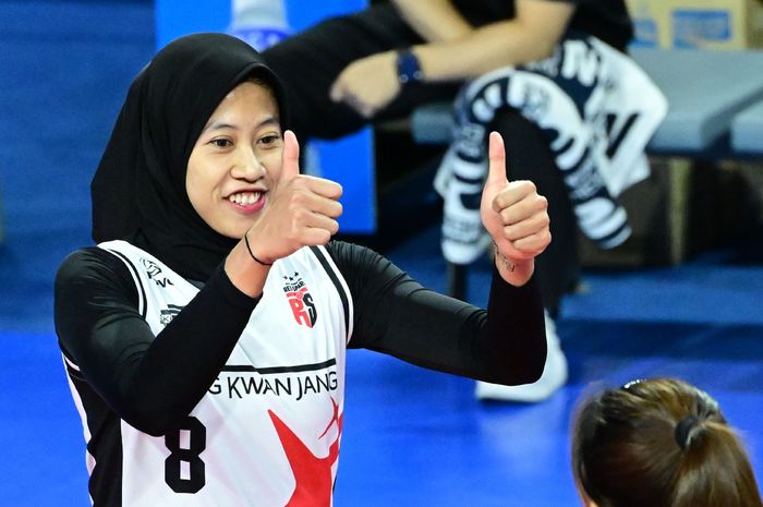 Pebola voli Indonesia, Megawati Hangestri Pertiwi memberikan apresiasi kepada rekannya di Daejeon JungKwanJang Red Sparks pada Liga Voli Korea