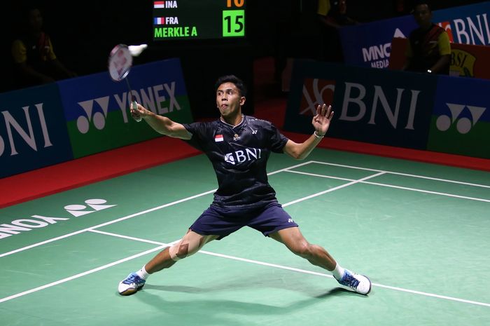 Tunggal putra Indonesia, Yohanes Saut Marcellyno.