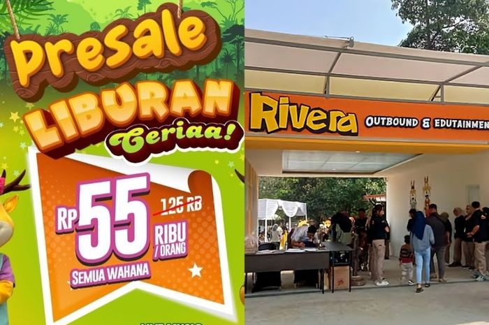 Bisa Jadi Ide Liburan Si Kecil! Begini Cara Beli Tiket Pre Sale Rivera