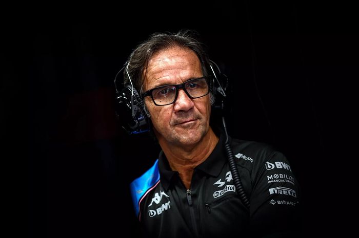 Potret Davide Brivio, direktur racing expansion projects bagi tim Alpine di Formula 1.