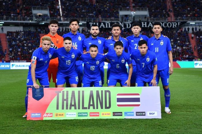Timnas Thailand tampil luar biasa di Piala Asia 2023, tak terkalahkan selama fase grup.