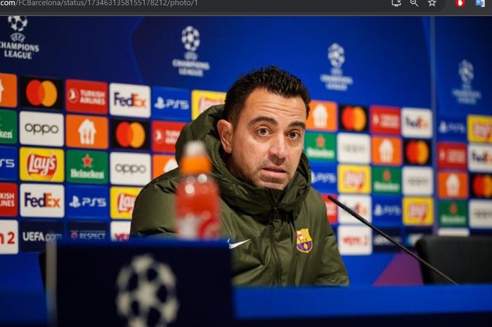 Pelatih Barcelona, Xavi Hernandez, mulai ketahuan nasibnya setelah presiden klub kecewa dengan hasil yang ada.