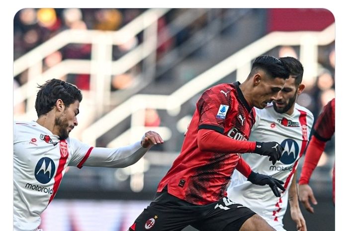 Hasil Liga Italia - Gelandang Keturunan Indonesia Cetak Gol Cepat, AC Milan Berpesta screenshot 20231217 202729 chrom 20231217082818