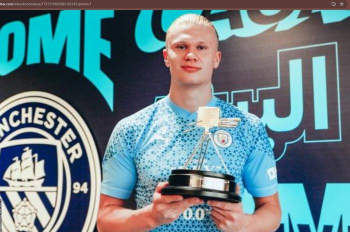 Erling Haaland berhasil meraih BBC World Sport Star of The Year 2023 dan berhasil mengalahkan atlet-atlet dunia, termasuk Lionel Messi.