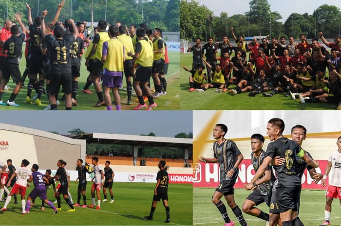 Skuad Bhayangkara FC di Nusantara Open 2023