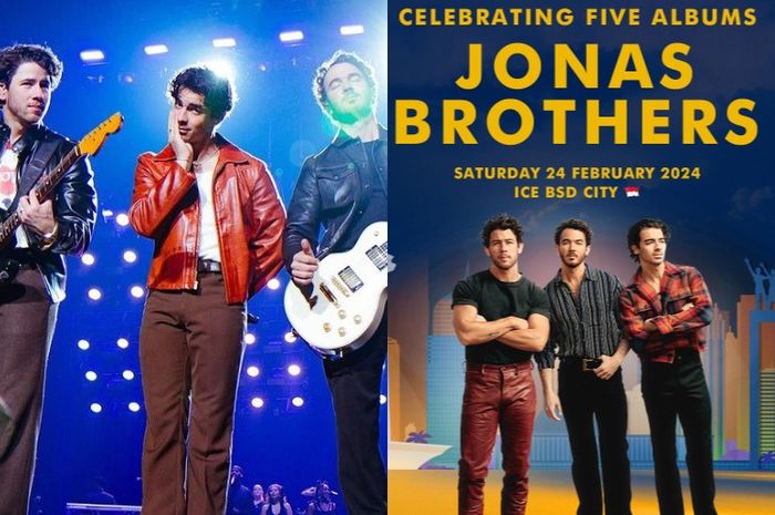 Dibuka Nanti Jam 10! Begini Cara Beli Tiket Konser Jonas Brothers di