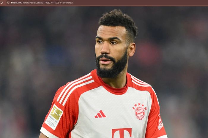 Penyerang Bayern Muenchen, Eric Maxim Choupo-Moting, kabarnya diincar oleh Manchester United.