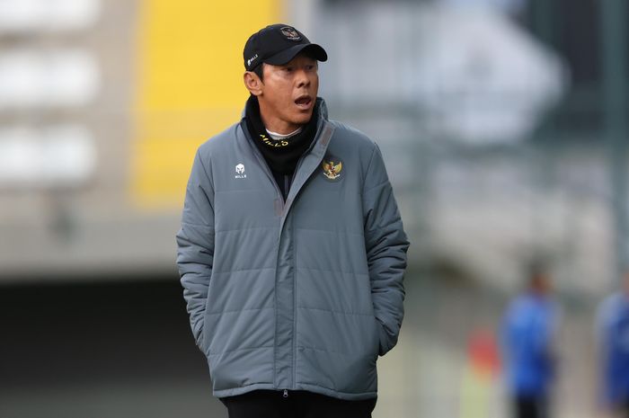 Shin Tae-yong menyiapkan taktik baru jelang laga Timnas U-23 Indonesia melawan Australia di partai kedua Grup A Piala Asia U-23 2024.