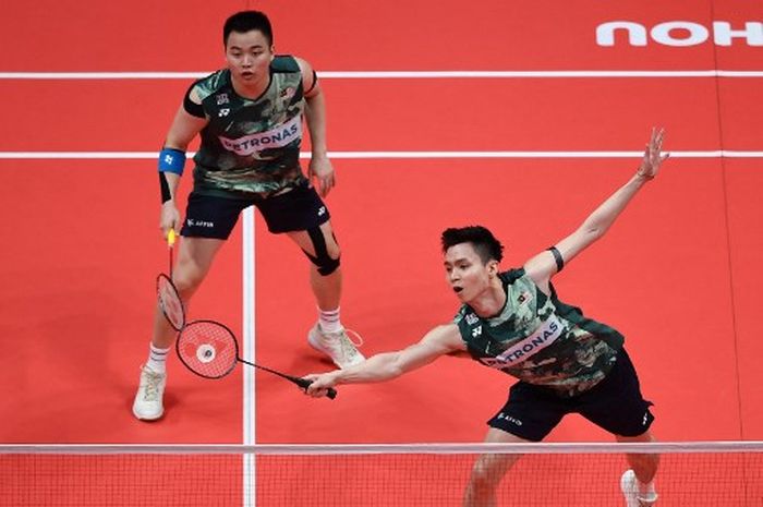 Pasangan ganda putra Malaysia, Aaron Chia/Soh Wooi Yik kesal dengan hasil drawing All england Open 2024