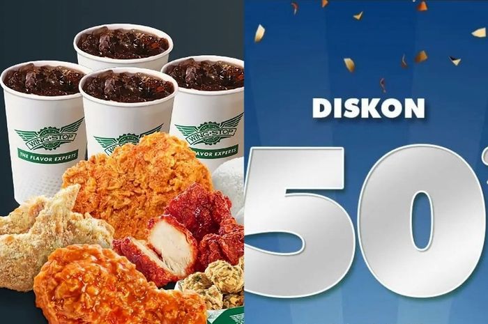 Ada Promo Wingstop Diskon 50% Tiap Pembelian Menu Apa Saja Khusus ...