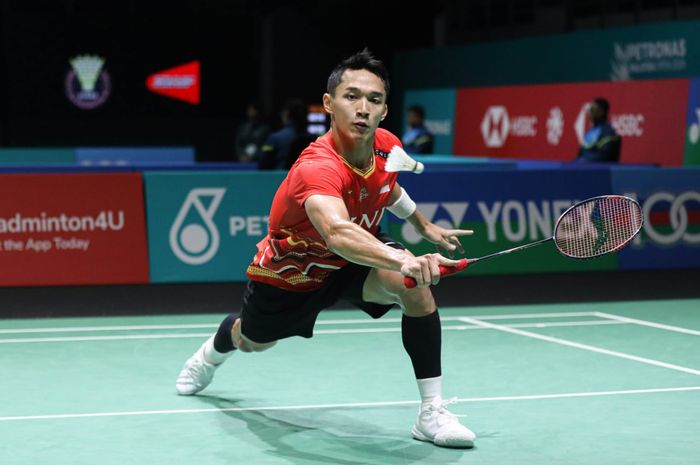 Tunggal putra Indonesia, Jonatan Christie, harus takluk pada babak pertama French Open 2024