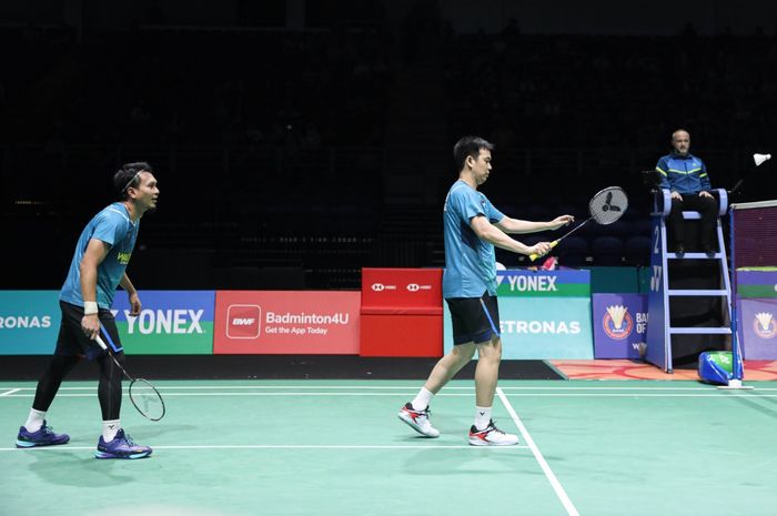 Hasil Malaysia Open 2024 - Ahsan Diganggu Cedera, The Daddies Belum Berhasil Redam Ledakan Ganda Racikan Baru China 1jpg 20240111122615