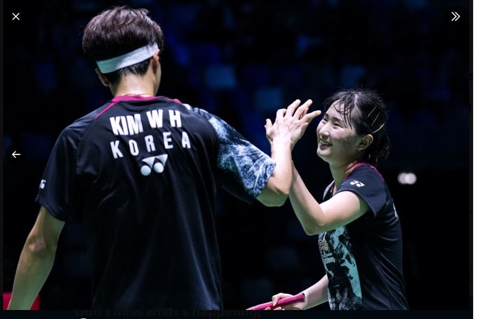Kim Won-ho/Jeong Na-eun yang jadi mimpi buruk pasangan nomor satu dunia, Zheng Si Wei/Huang Ya Qiong lolos final Malaysia Open 2024 dengan skor kembar.