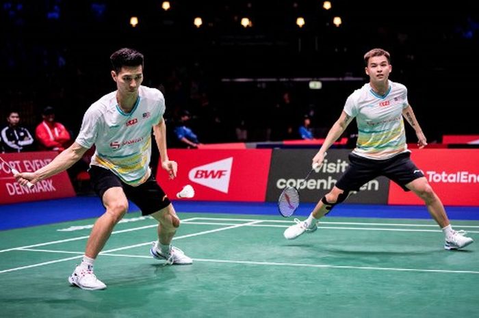 Unggulan pertama, Ong Yew Sin/Teo Ee Yi  ambyar di tangan wakil China, He Ji Ting/Ren Xiang Yu pada semifinal German Open 2024.