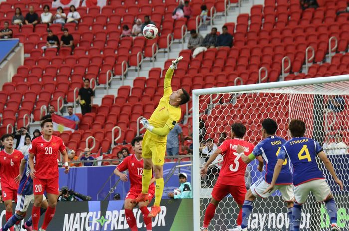 Timnas Vietnam kalah 2-4 dari Jepang dalam laga perdana Grup D Piala Asia 2023 di Stadion Al Thumama, Doha, Minggu (14/1/2024).