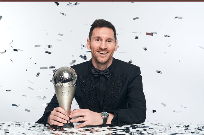 Lionel Messi memenangkan Pemain Terbaik FIFA 2023.