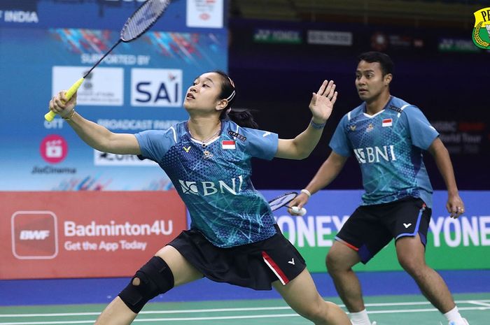 Rehan Naufal Kusharjanto/Lisa Ayu Kusumawati berhasil menang di babak kedua Indonesia Masters 2024