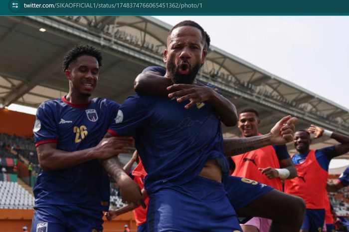 Bekas penyerang Man United, Bebe, mencetak gol spektakuler saat membantu Tanjung Verde meraih kemenangan 3-0 atas Mozambik di Piala Afrika 2023.