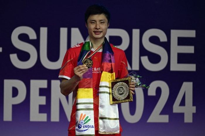 Juarai India Open 2024, Shi Yu Qi Bayar Penantian Selama 13 Bulan 000 34g73xmjpg 20240122083628