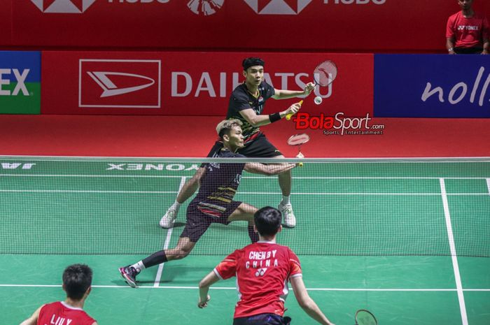 Undian Swiss Open 2024 menempatkan Muhammad Shohibul Fikri/Bagas Maulana praktis lebih santai dari ganda putra lainnya.