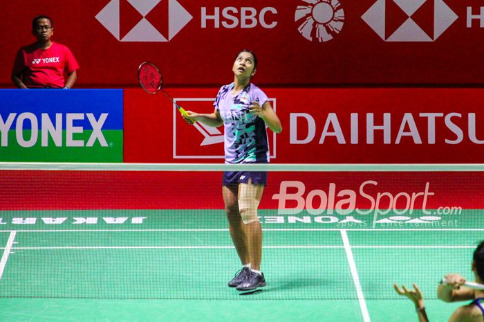 Tunggal Putri Indonesia Ester Nurumi Tri Wardoyo gugur di babak perempat final