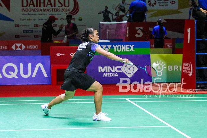 Gregoria Mariska Tunjung punya modal berharga soal final Swiss Open 2024 kontra Carolina Marin.