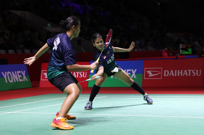 Jesita Putri Miantoro/Febi Setianingrum berhasil tampil memukai di babak kedua Thailand Masters 2024