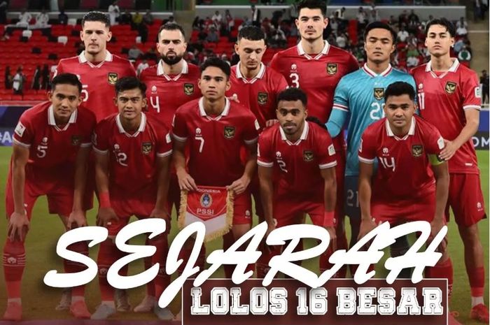 Timnas Indonesia lolos ke babak 16 besar Piala Asia 2023 sebagai satu-satunya wakil ASEAN yang selalu mencetak gol di fase grup.