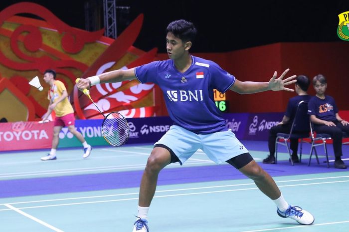 Tunggal putra Indonesia, Alwi Farhan angkat bicara terkait debutnya di skuad Thomas Cup 2024