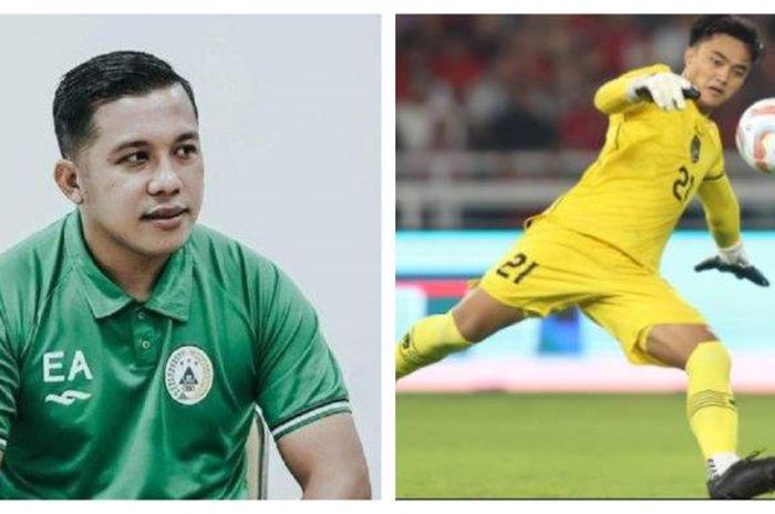 Dokter Gadungan Elwizan Aminuddin bersama pemain timnas Indonesia Ernando Ari