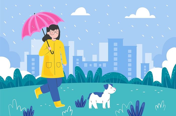 5 Cara Menikmati Hujan untuk Menenangkan Diri - Adjar