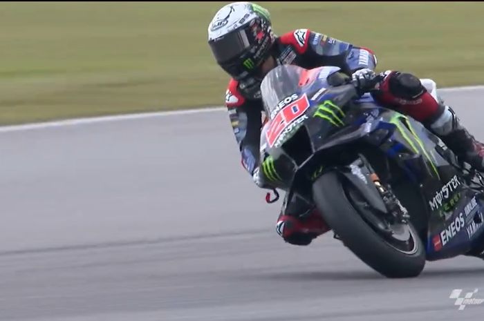 Pembalap Monster Energy Yamaha, Fabio Quartararo 