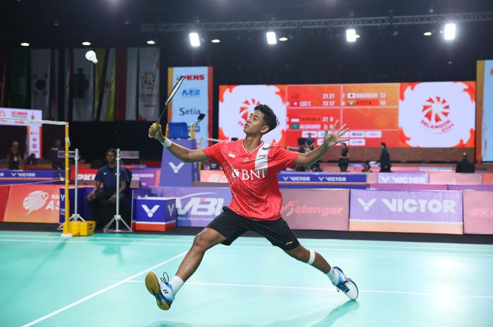Pebulu tangkis tunggal putra Indonesia, Alwi Farhan berhasil meraih kemenangan di laga kualifikasi Swiss Open 2024