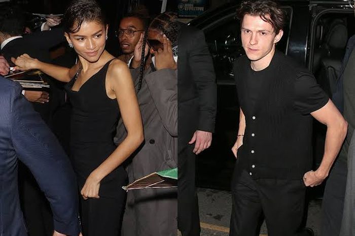 Kemunculan Couple Tom Holland dan Zendaya Pertama Kali Setelah Rumor
