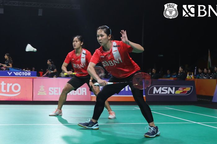 Ganda putri Indonesia, Lanny Tria Mayasari/Ribka Sugiarto berhasil juarai final Swiss Open 2024