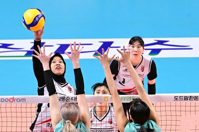 Top Skor Liga Voli Korea – Sempat Catatkan Serangan Paling Efektif, Megawati Sementara Geser Legenda Korsel