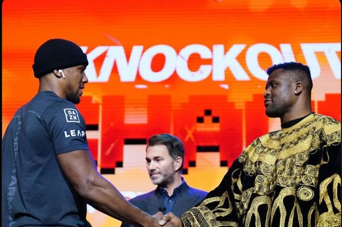 Hasil tinju dunia, Francis Ngannou harus akui ketangguhan Anthony Joshua