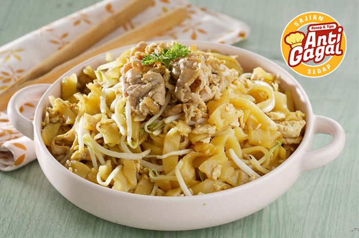 Hidangan kwetiau goreng manis