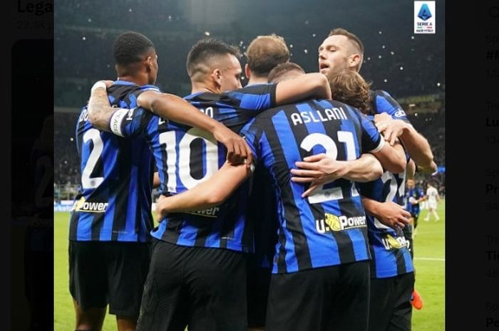 Inter Milan unggul jauh atas Juventus di puncak klasemen Liga Italia pekan ke-27 setelah mengalahkan Genoa di San Siro (4/3/2024).