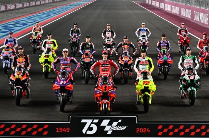 Pembalap yang akan bertarung pada MotoGP 2024.