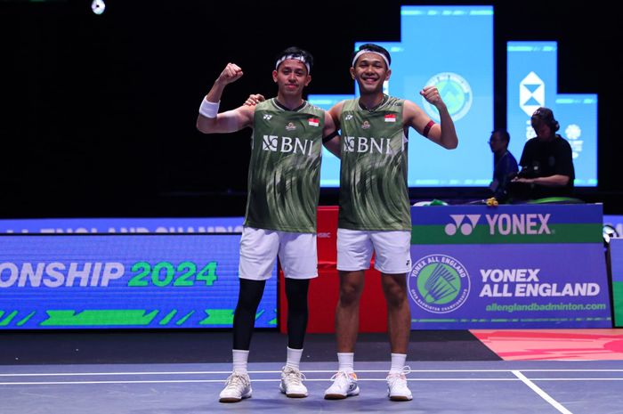 Hasil final All England Open 2024, Fajar/Rian tutup laga dengan manis