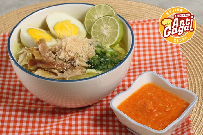 Hidangan soto Ambengan.