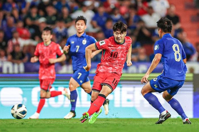 Timnas Thailand menjamu Korea Selatan di pertandingan keempat Grup C Kualifikasi Piala Dunia 2026 zona Asia.