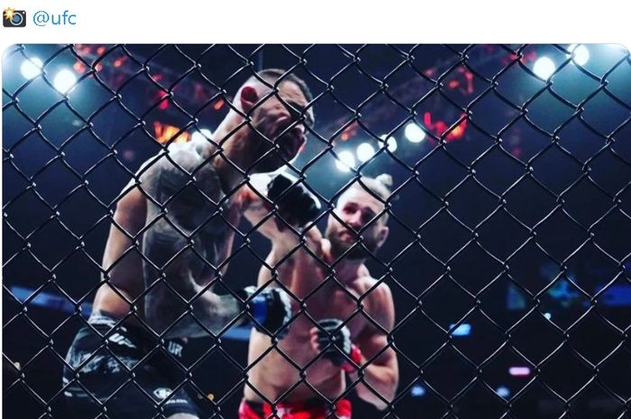 Jiri Prochazka meng-KO Aleksandar Rakic di UFC 300, Minggu (14/4/2024) WIB di Las Vegas.