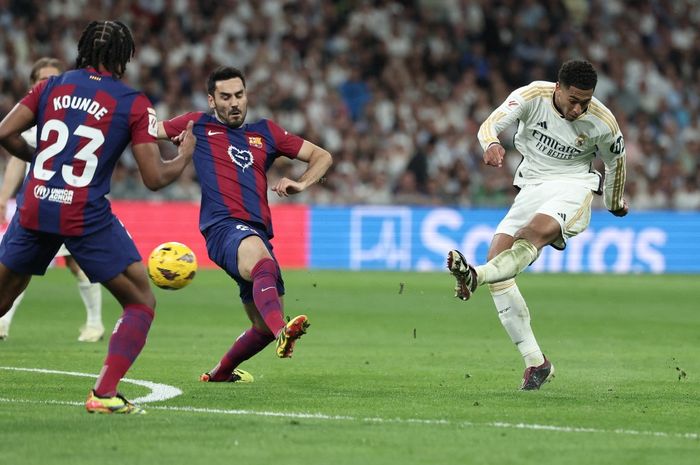 Jude Bellingham akhirnya buka puasa gol selama dua bulan dan mengantarkan Real Madrid mengalahkan Barcelona di El Clasico.
