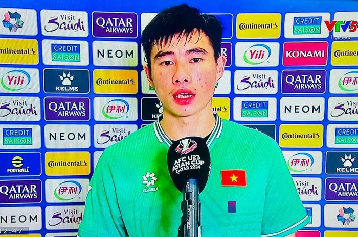 Kiper Timnas U-23 Vietnam, Quang Van Chuan, mengaku bersalah setelah gagal membawa timnya ke semifinal Piala Asia U-23 2024.